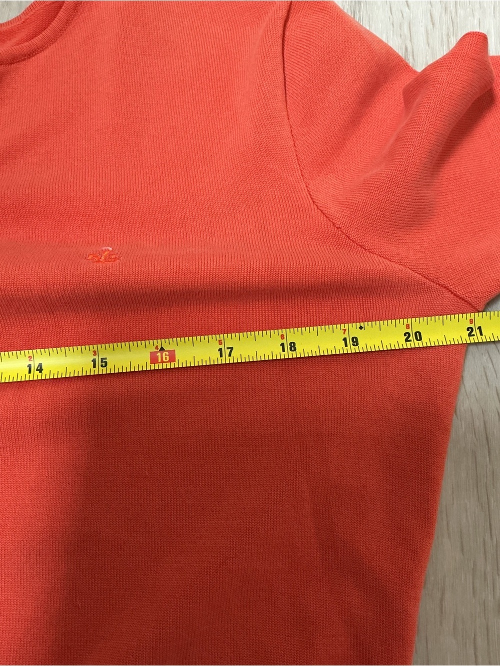 Polo by Ralph Lauren Coral Button-Front Crewneck Cardigan - Picture 7 of 8